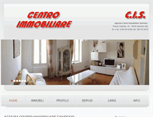 Tablet Screenshot of centro-immobiliare-sanremo.it